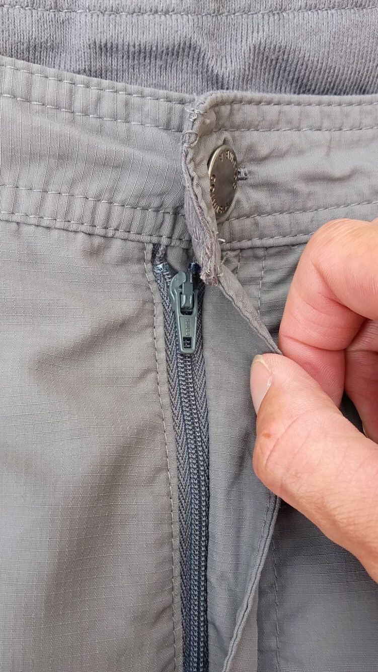 Columbia Silver Ridge Cargo Shorts Mens 36 Gray Nylon Hiking Trail Fishing 10" - Picture 5 of 15
